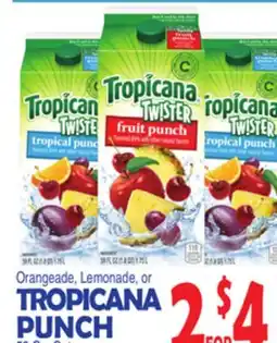 Bravo Supermarkets TROPICANA PUNCH offer