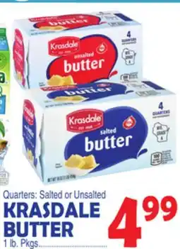 Bravo Supermarkets KRASDALE BUTTER offer