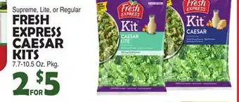 Bravo Supermarkets FRESH EXPRESS CAESAR KITS offer