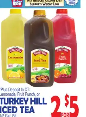 Bravo Supermarkets TURKEY HILL ICED TEA offer