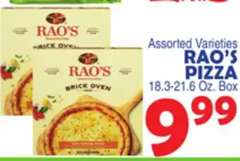 Bravo Supermarkets RAO'S PIZZA offer