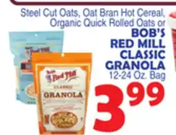 Bravo Supermarkets BOB'S RED MILL CLASSIC GRANOLA offer