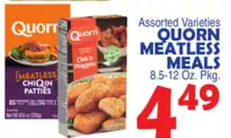 Bravo Supermarkets QUORN MEATLESS MEALS offer