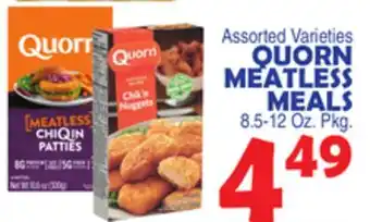 Bravo Supermarkets QUORN MEATLESS MEALS offer