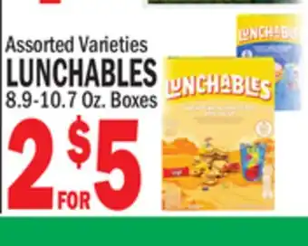 Bravo Supermarkets LUNCHABLES offer