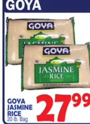 Bravo Supermarkets GOYA JASMINE RICE offer