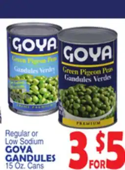 Bravo Supermarkets GOYA GANDULES offer