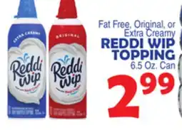 Bravo Supermarkets REDDI WIP TOPPING offer