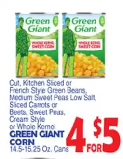 Bravo Supermarkets GREEN GIANT CORN offer