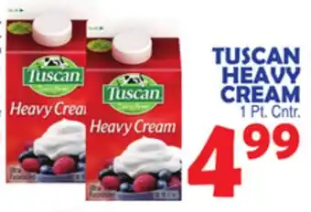 Bravo Supermarkets TUSCAN HEAVY CREAM offer