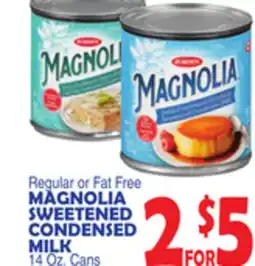 Bravo Supermarkets MAGNOLIA SWEETENED CONDENSED MILK offer