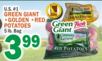 Bravo Supermarkets GREEN GIANT GOLDEN RED POTATOES offer