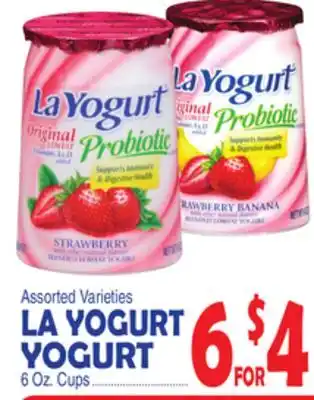 Bravo Supermarkets LA YOGURT YOGURT offer