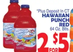 Bravo Supermarkets HAWAIIAN PUNCH RED offer