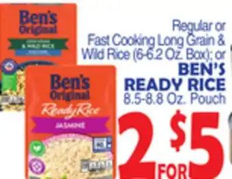 Bravo Supermarkets BEN'S READY RICE offer