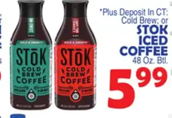 Bravo Supermarkets STOK ICED COFFEE offer