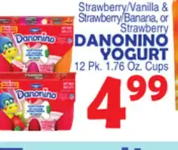 Bravo Supermarkets DANONINO YOGURT offer