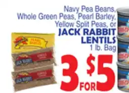 Bravo Supermarkets JACK RABBIT LENTILS offer