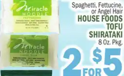 Bravo Supermarkets HOUSE FOODS TOFU SHIRATAKI offer