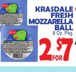 Bravo Supermarkets KRASDALE FRESH MOZZARELLA BALL offer