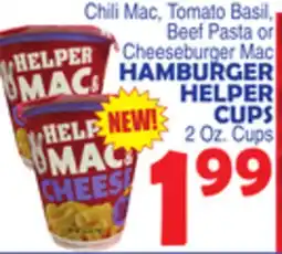 Bravo Supermarkets Mac HAMBURGER HELPER CUPS offer