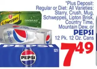 Bravo Supermarkets PEPSI offer