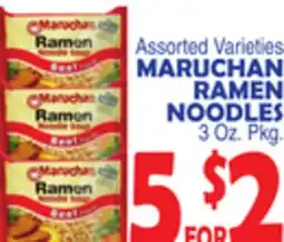 Bravo Supermarkets MARUCHAN RAMEN NOODLES offer