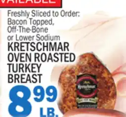 Bravo Supermarkets KRETSCHMAR OVEN ROASTED TURKEY BREAST offer