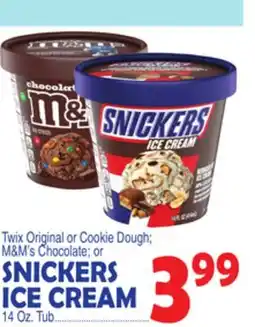 Bravo Supermarkets SNICKERS ICE CREAM offer