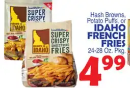 Bravo Supermarkets IDAHO FRENCH FRIES offer