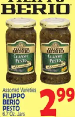 Bravo Supermarkets FILIPPO BERIO PESTO offer