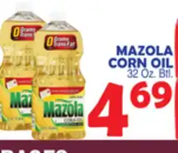 Bravo Supermarkets MAZOLA CORN OIL offer