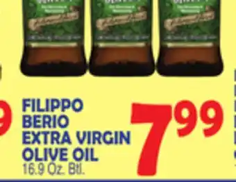 Bravo Supermarkets FILIPPO BERIO EXTRA VIRGIN OLIVE OIL offer