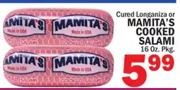 Bravo Supermarkets MAMITA'S COOKED SALAMI offer