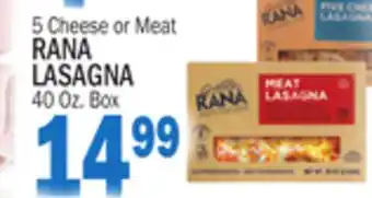 Bravo Supermarkets RANA LASAGNA offer