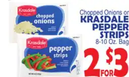 Bravo Supermarkets KRASDALE PEPPER STRIPS offer