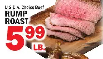 Bravo Supermarkets RUMP ROAST offer