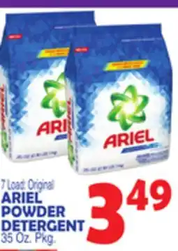 Bravo Supermarkets ARIEL POWDER DETERGENT offer