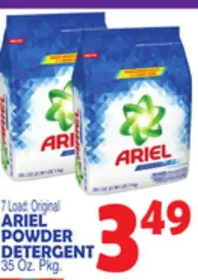 Bravo Supermarkets ARIEL POWDER DETERGENT offer