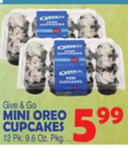 Bravo Supermarkets GIVE & GO MINI OREO CUPCAKES offer