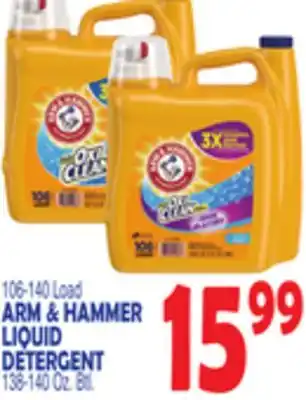 Bravo Supermarkets ARM & HAMMER LIQUID DETERGENT offer