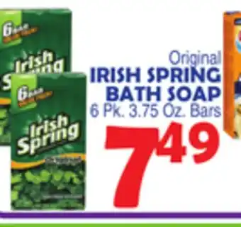Bravo Supermarkets IRISH SPRING BATH SOAP offer