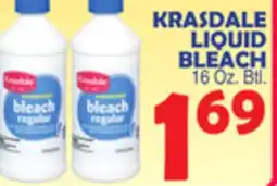 Bravo Supermarkets KRASDALE LIQUID BLEACH offer