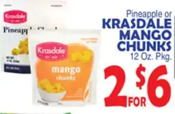 Bravo Supermarkets KRASDALE MANGO CHUNKS offer