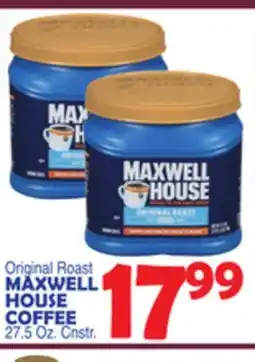 Bravo Supermarkets MAXWELL HOUSE COFFEE offer