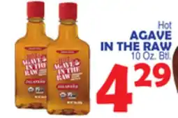 Bravo Supermarkets AGAVE IN THE RAW offer