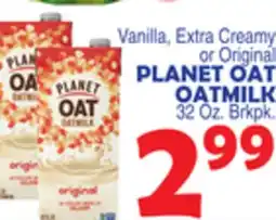 Bravo Supermarkets PLANET OAT OATMILK offer