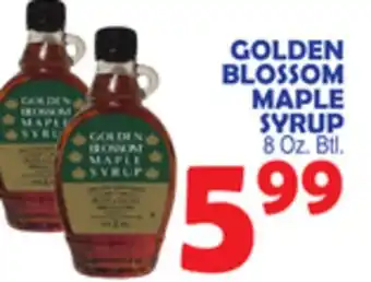 Bravo Supermarkets GOLDEN BLOSSOM MAPLE SYRUP offer