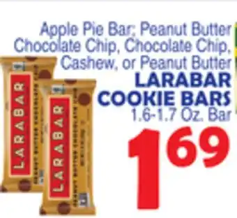 Bravo Supermarkets LARABAR COOKIE BARS offer