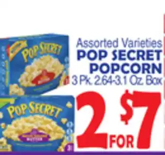 Bravo Supermarkets POP SECRET POPCORN offer